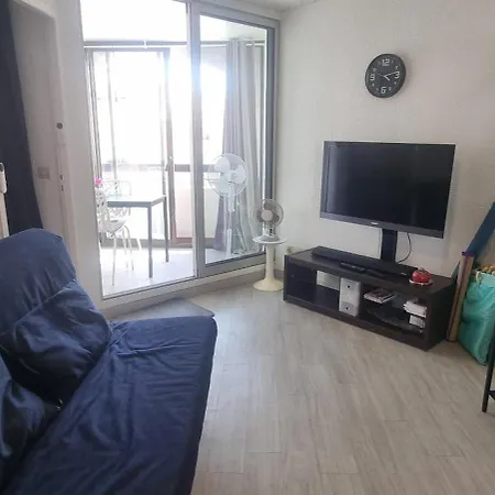 Front De Mer, Appt 4 Couchages, Ventilateurs Plafonniers, Ventilateurs Sur Pied, Grande Lydia * Le Barcarès